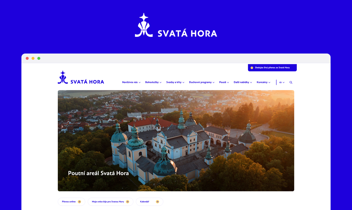 Poutní areál Svatá Hora